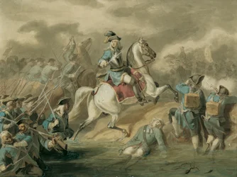 Advancing General in Battle