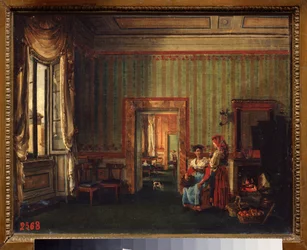 Interior of the House of Prince Alexander Golitsyn in Rome
