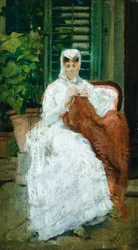 Lady Sewing
