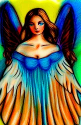 Colors of the Sky: An Angel Portrait