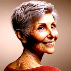 Margaret - "AI-shaped Years of Life: Portraits of Timelessness"