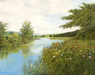 By the River