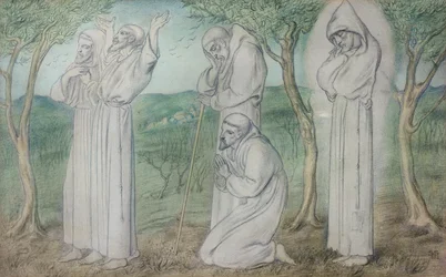 A Group of Franciscan Friars