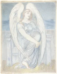 Seated Angel