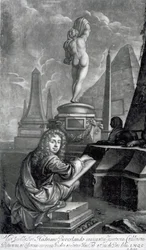 Adrian Beverland, engraved by Isaac Beckett