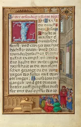 Border with Samuel Proposing Saul as King