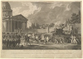 Translation of Voltaire to the French Pantheon