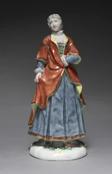 Italian Comedy Figure: Isabella