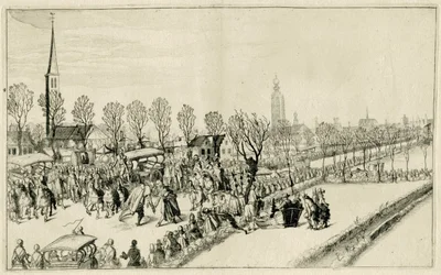 Arrival of the Five Spanish Ambassadors in Rijswijk, February 1608