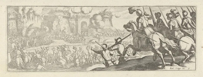 Cavalrymen Storming a City Wall, Cavalry (series title)