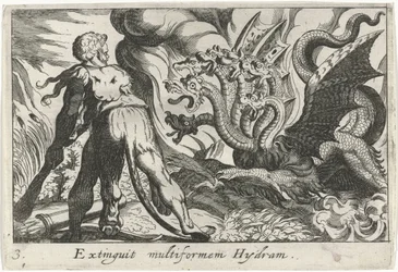 Hercules Fighting the Hydra of Lerna (Herculean Themes)