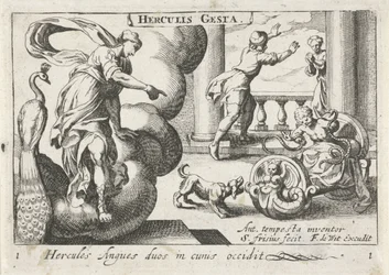 Young Hercules Strangling Two Snakes (Herculean Themes series)