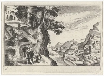 Landscape with Judah and Tamar