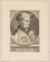 Portrait of Conrad Pellican