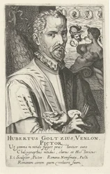 Portrait of Hubert Goltzius