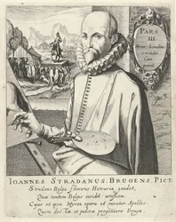 Portrait of Jan van der Straet