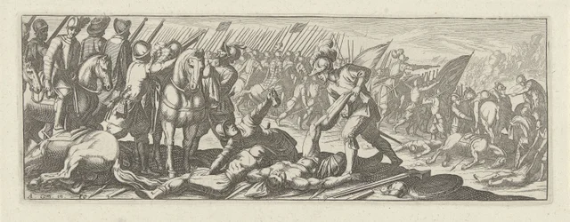 Soldiers Robbing Corpses on the Battlefield, Cavalry (series title)