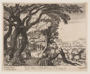 The Flight into Egypt, from Landscapes with Scenes from the Life of Christ