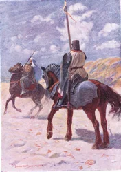 A Third Time the Saracen Approached in the Same Manner