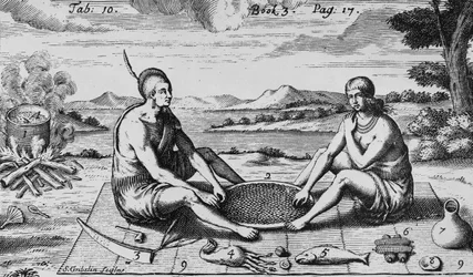 A Man And His Wife At Dinner, 1705