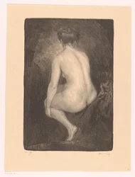 Seated Naked Woman