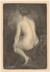 Seated Naked Woman