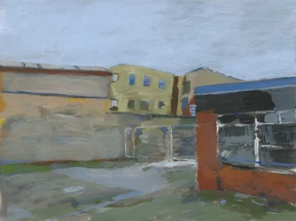 Forecourt and Buildings, 2024