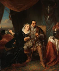 Magdalena Moons Begs Francisco Valdez to Postpone the Storming of Leiden