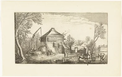 Winter Landscape with Farm (series title)