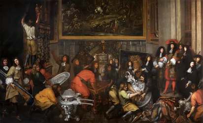Louis XIV Visits the Manufacture des Gobelins on October 15