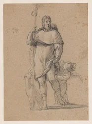 Saint Roch with Dog and Little Angel