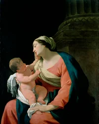 The Virgin and Child of the Column, c. 1639-1640