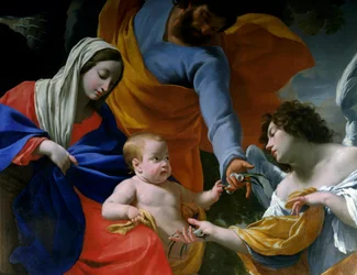 The Rest of the Holy Family (detail)