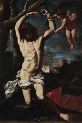 Saint Sebastian and an Angel