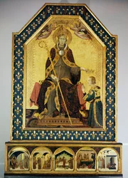 Saint Louis Bishop of Toulouse Crowning His Brother Robert of Anjou, King of Naples