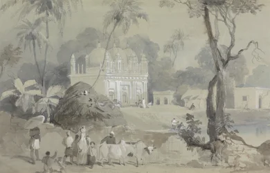 Mosque at Borranypore