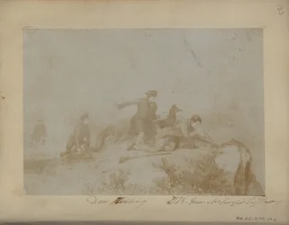 Deer Stalking, from an Engraving