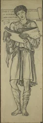 Timothy (Cartoon for Lady Chapel east window)