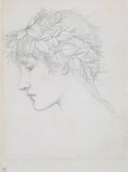 Head Crowned with Leaves, 1897