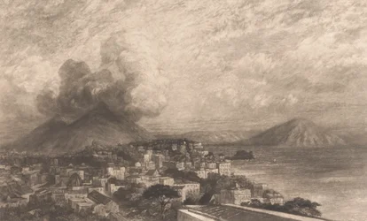 Vesuvius from the Bay of Naples