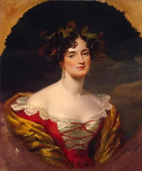 Portrait of Countess Sofia Kisseleff née Potocka