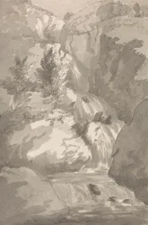 Part of Brind Gill in Ligburthwaite