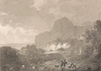 View on the Coast of Italy