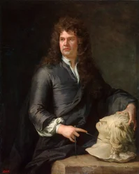 Portrait of the Wood Carver Grinling Gibbons, Before 1690