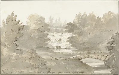 Design for Rustic Bridge below the Cascade, Virginia Water