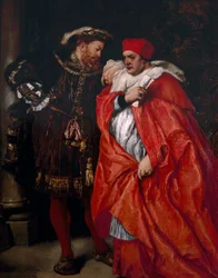 Ego et Rex Meus, 1888, King Henry VIII and Cardinal Wolsey