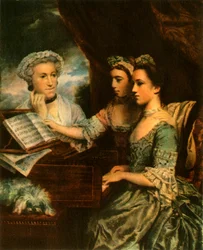 Mrs Paine and her Daughters