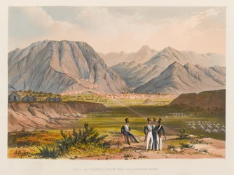 City of Caubul, from the Jellalabad Road