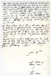 Letter from Sir Philip Sidney to Robert Dudley, Earl of Leicester, 2nd February 1586