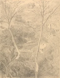 Town on a Hillside